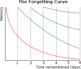 Forgetting curve